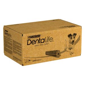 108 stuks voor kleine honden Purina Dentalife Tandverzorgingssnacks