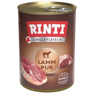 Rinti Sensible Puur 6 x 400 g - Lam Puur