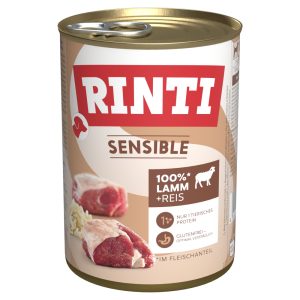RINTI Sensible 1  x 400 g - Lam & Rijst