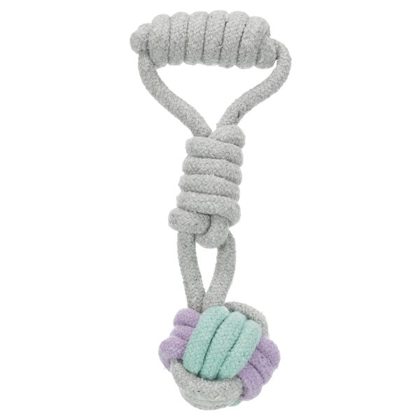 Trixie Junior Knoopbal Aan Touw ca. 23cm, Ø 6cm