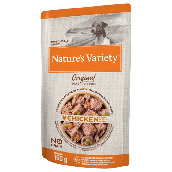 Voordeelpakket Nature's Variety Original Paté No Grain Mini 16 x 150 g - Kip 16 x 150 g