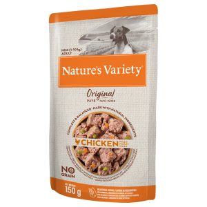 8x150g Kip Original Paté Nature's Variety Hondenvoer