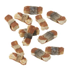 1,08kg Kauwbotten 108 x 5 cm Zalm Lukullus Hondensnacks