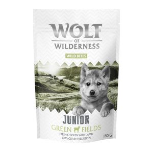180g Wild Bites Junior Wolf of Wilderness Hondensnacks