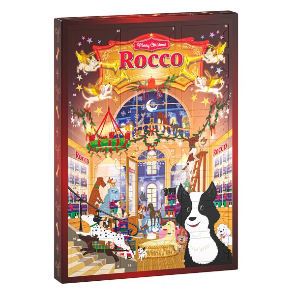 Adventskalender voor Honden Rocco Snacks 192gr