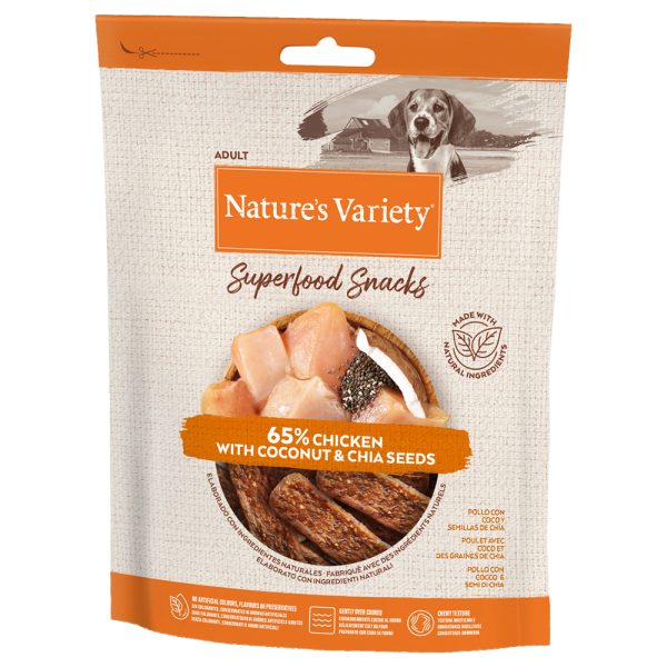 Nature's Variety Superfood Snacks - Kip (2 x 85 g)