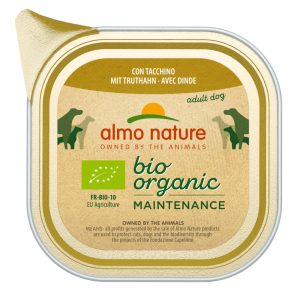 6x100g Almo Nature BioOrganic Maintenance Kalkoen Hondenvoer