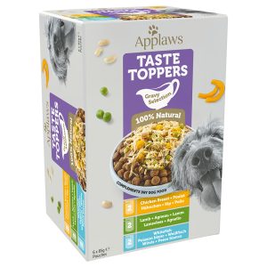 6x85g Applaws Taste Toppers Probeerverpakking Saus Hondenvoer nat