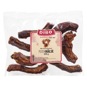 3x250g Dibo Premium Kalkoenenhals Hondensnacks