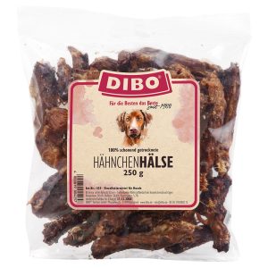3x250g Dibo Premium Haantjesnek Hondensnacks