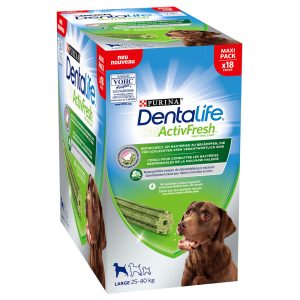18 Stuks Purina Dentalife Active Fresh Gebitsverzorgingssnacks Grote Honden