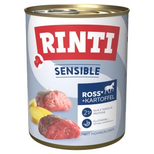 6x800g Rinti Sensible Rund, kippenlever en aardappel