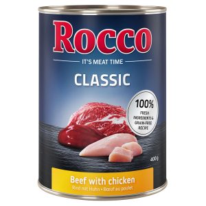 24x400g Rund met Kip Rocco Classic Hondenvoer