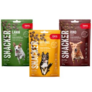 mera Snacker - 6 x 200 g Mix (3 Soorten)