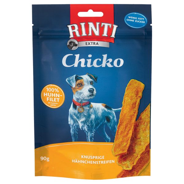 2x500g Chicko Gevogelte Kip RINTI Hondensnacks