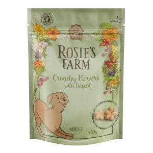 Rosie's Farm Snacks Adult 'Crunchy Flowers' - 3 x 200 g
