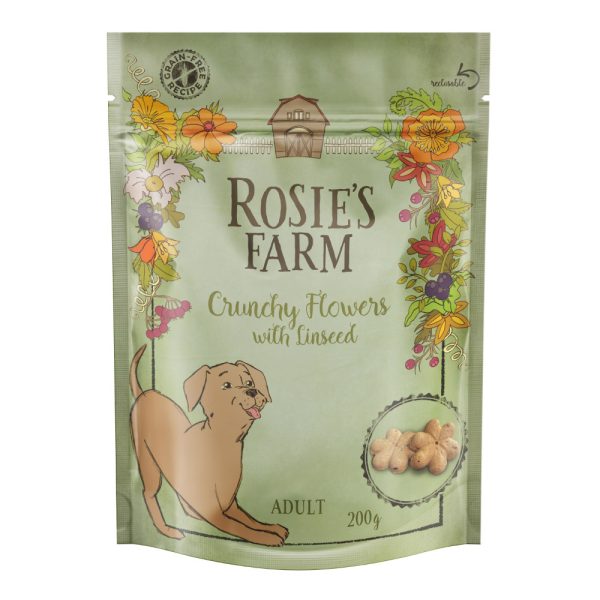 Rosie's Farm Snacks Adult 'Crunchy Flowers' - 3 x 200 g
