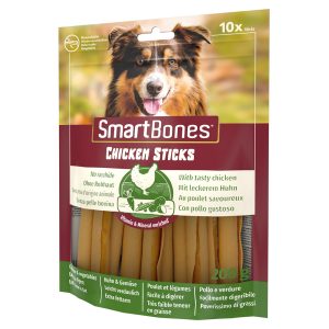 3x10 Stuks SmartSticks Wrapped Kauwsticks Kip hondensnacks
