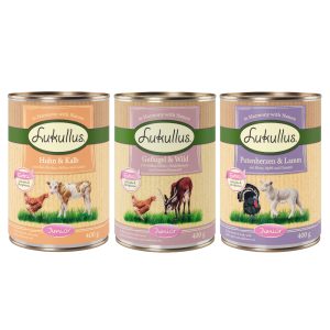 6 x 400 g Lukullus Organic Junior Mix 2