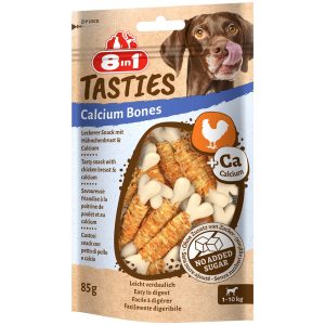 8in1 Tasties Kip Calcium Bones - 6 x 85 g