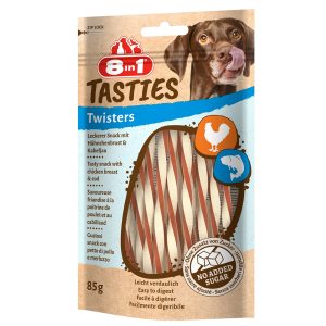 8in1 Tasties Twisters kip - 3 x 85 g