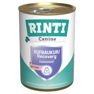 RINTI Canine Opbouwkuur met Rund 400 g - 24 x 400 g