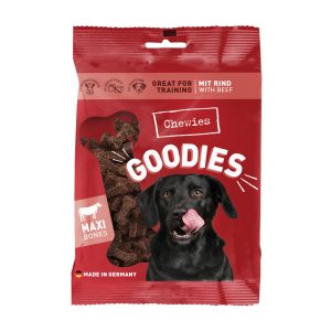 4x200g Botjes Kauwsnacks Rund-smaak Chewies Hondensnacks