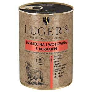 Luger's, natvoer, 12 x 400 g, nat hondenvoer