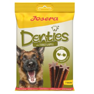 Dubbelpak: 2x180g Josera Denties met Kalkoen & Appel Hondensnacks