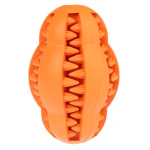 TIAKI Hondenspeelgoed Rugby Treat 10,5xØ7,5cm