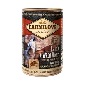 Carnilove Adult Wild Vlees 6 x 400 g voor honden - lam, wild