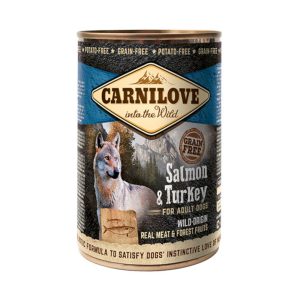 Carnilove Adult Wild Vlees 6 x 400 g voor honden - zalm, kalkoen