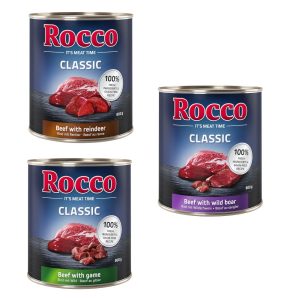 6x800g Wild-Mix Rocco Classic Hondenvoer
