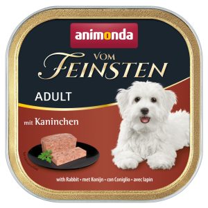animonda  Vom Feinsten Graanvrij 6 x 150 g Hondenvoer - Konijn