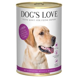 6x 400g Dog's Love Adult Lam Hondenvoer Nat