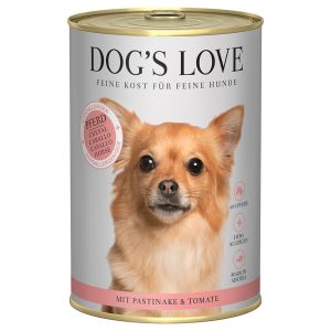 6x 400g Dog's Love Hypoallergeen Paardenvoer Nat