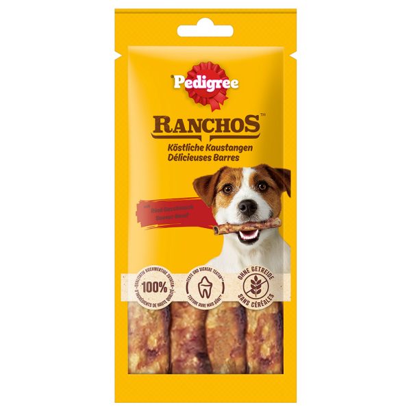 40g Pedigree Ranchos Heerlijke Kauwbare Rund Hondensnacks