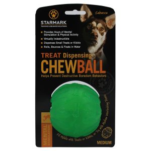 Starmark Treat Dispensing Chew Ball Maat ca.Ø7cm Hond