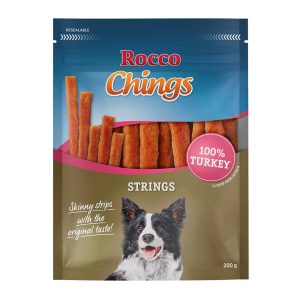 Voordeelpakket Rocco Chings Strings - 4 x Kalkoen 200 g