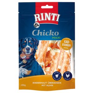 150g RINTI Chicko Maxi Kauwsticks Groot Kip Hondensnack