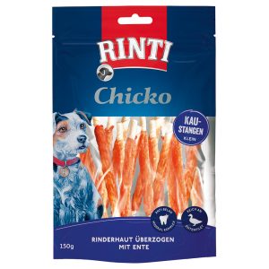150g RINTI Chicko Kauwsticks Klein Eend Hondensnacks