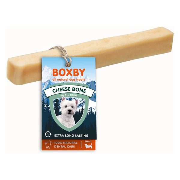 voor kleine honden (tot 10 kg) Boxby Cheese Bar Hondensnacks