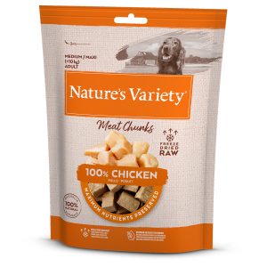 50g Nature's Variety Gevriesdroogde vleeshapjes voor honden