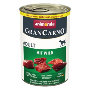 animonda GranCarno Original Adult 6 x 400 g - met Wild