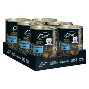 Cesar Natural Goodness Multipack - Vis en Superfoods (6 x 400 g)