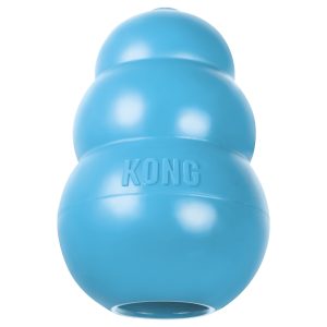 KONG Maat XS Blauw Rubberen Puppyspeelgoed