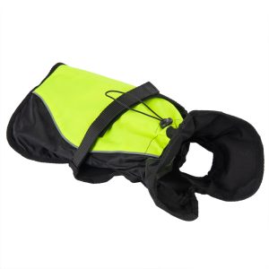 70 cm ruglengte Reflecterende Hondenjas Illume Nite Neon