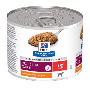 12x 200 g Hill's Prescription Diet i/d Stress met Kip hondenvoer nat