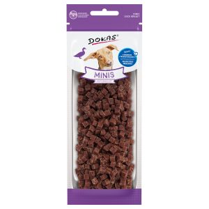 2x 70g Dokas Minis eendenborst hondensnacks