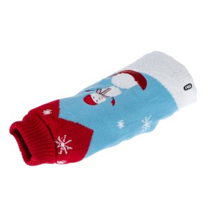 TIAKI Hondenpullover Sneeuwman ca. 40cm ruglengte